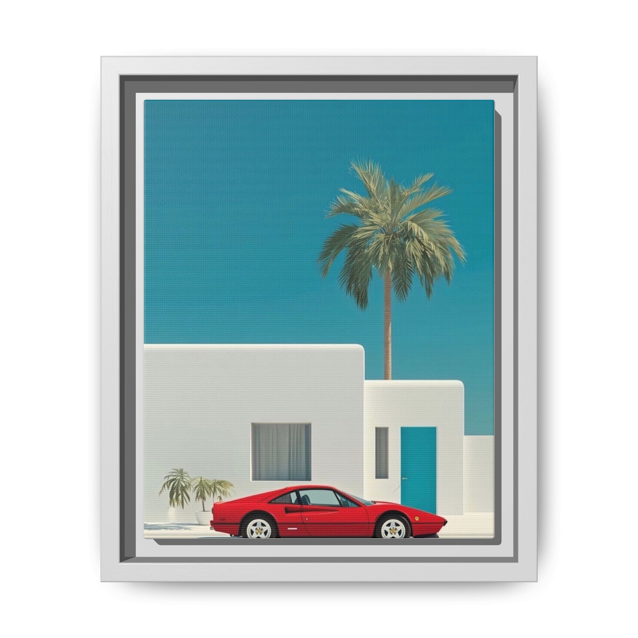 Summer Getaway: Retro Car Wall Art