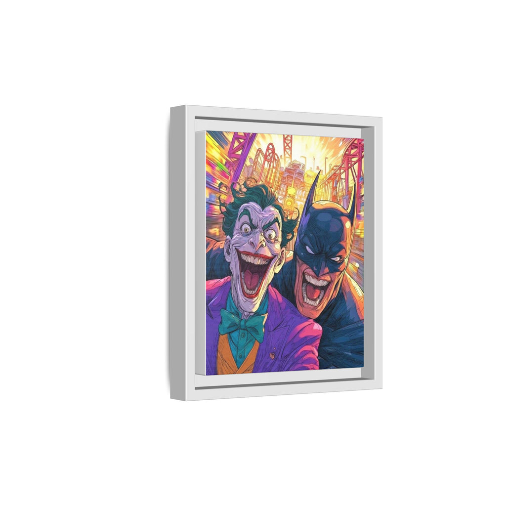 Energy and Madness: Batman and Joker in Portrait