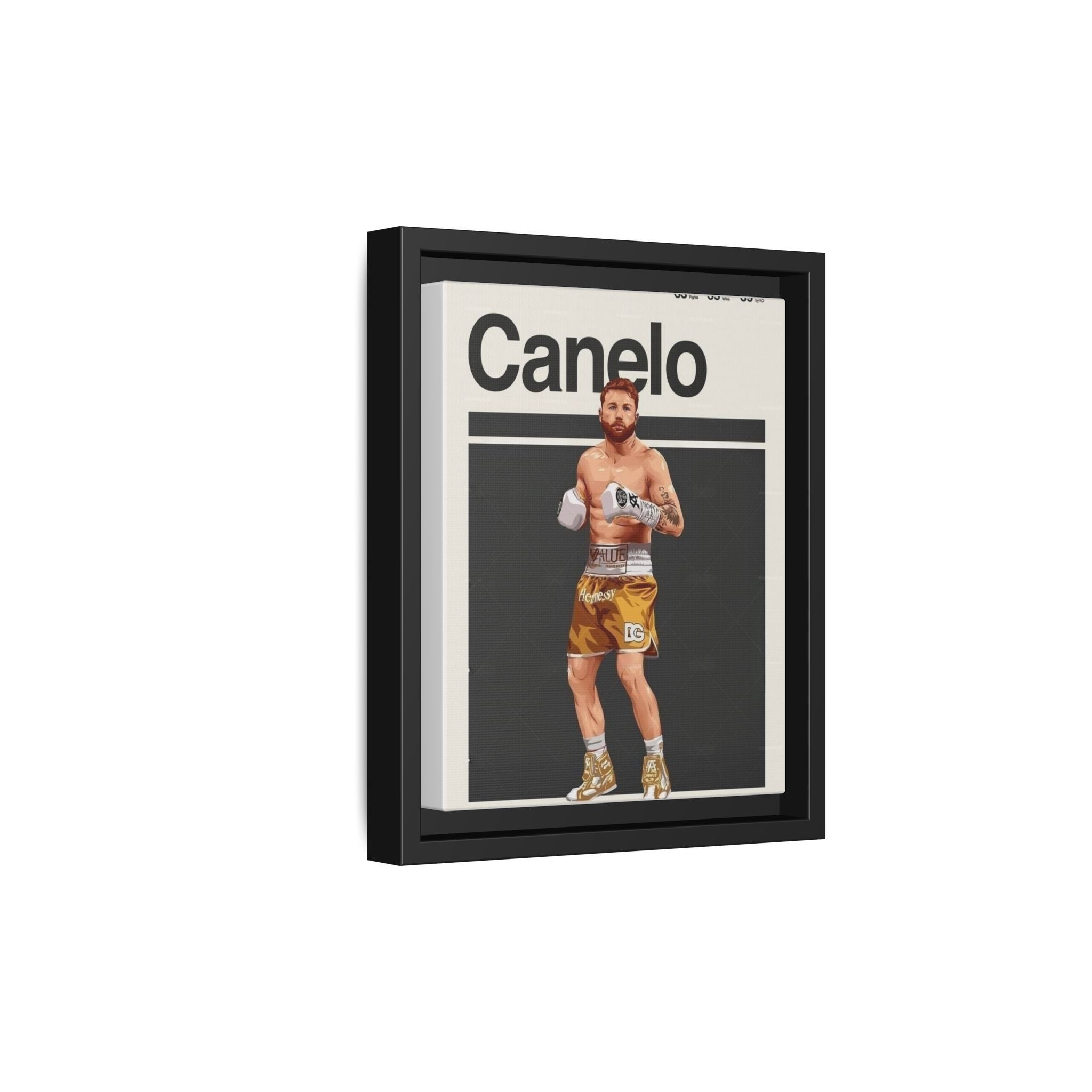 Pop Art Boxing Portrait: Canelo