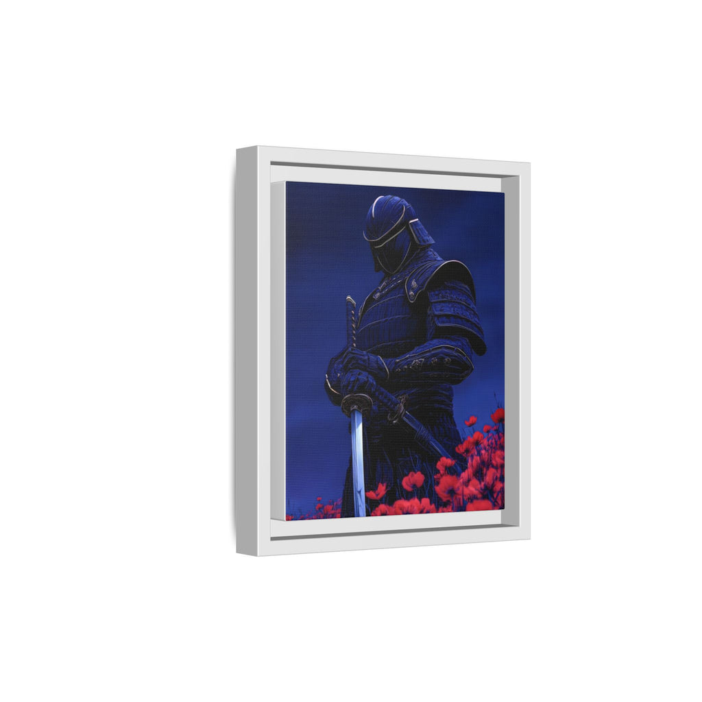 Samurai in a poppy field