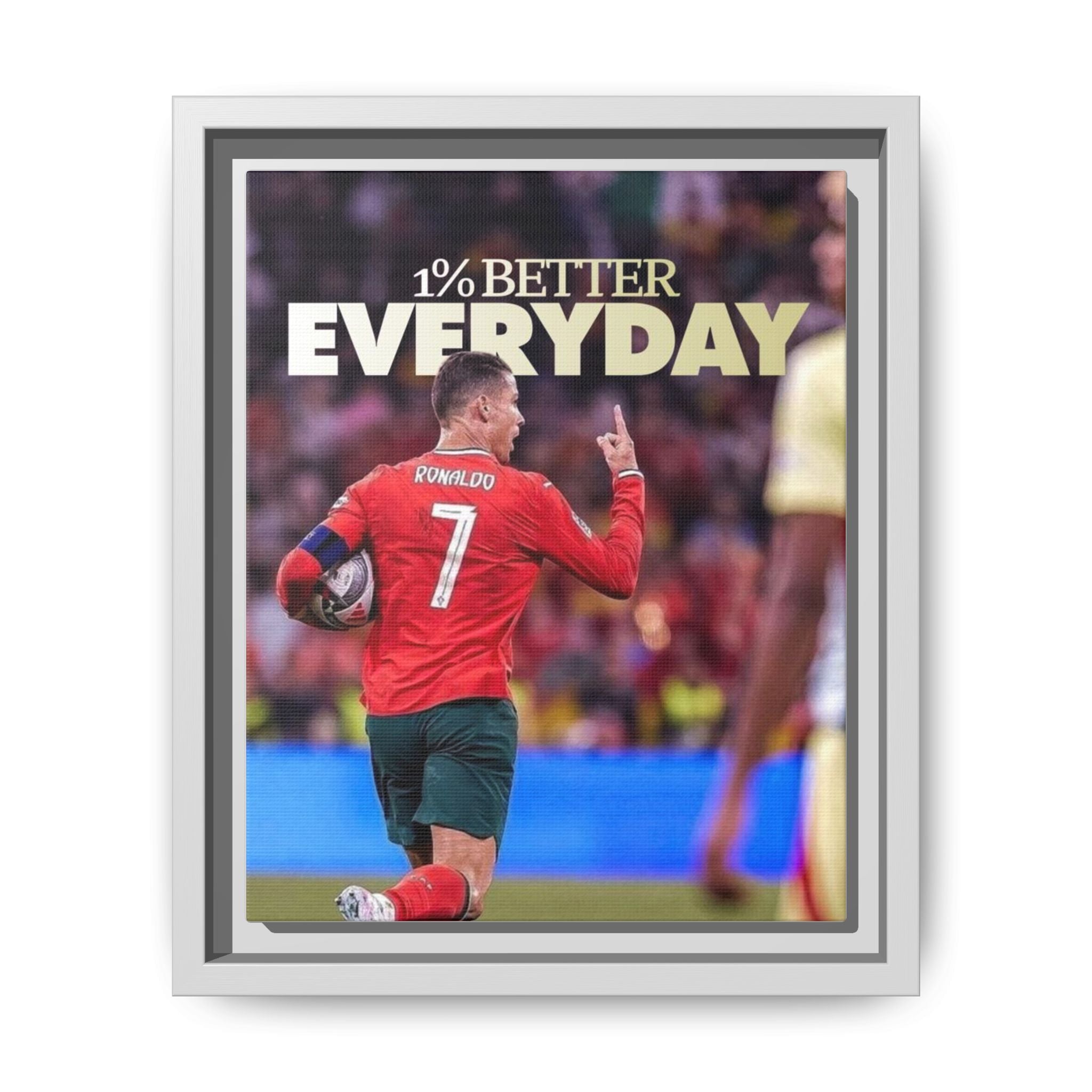 Pop Art Portrait: Cristiano Ronaldo in Action