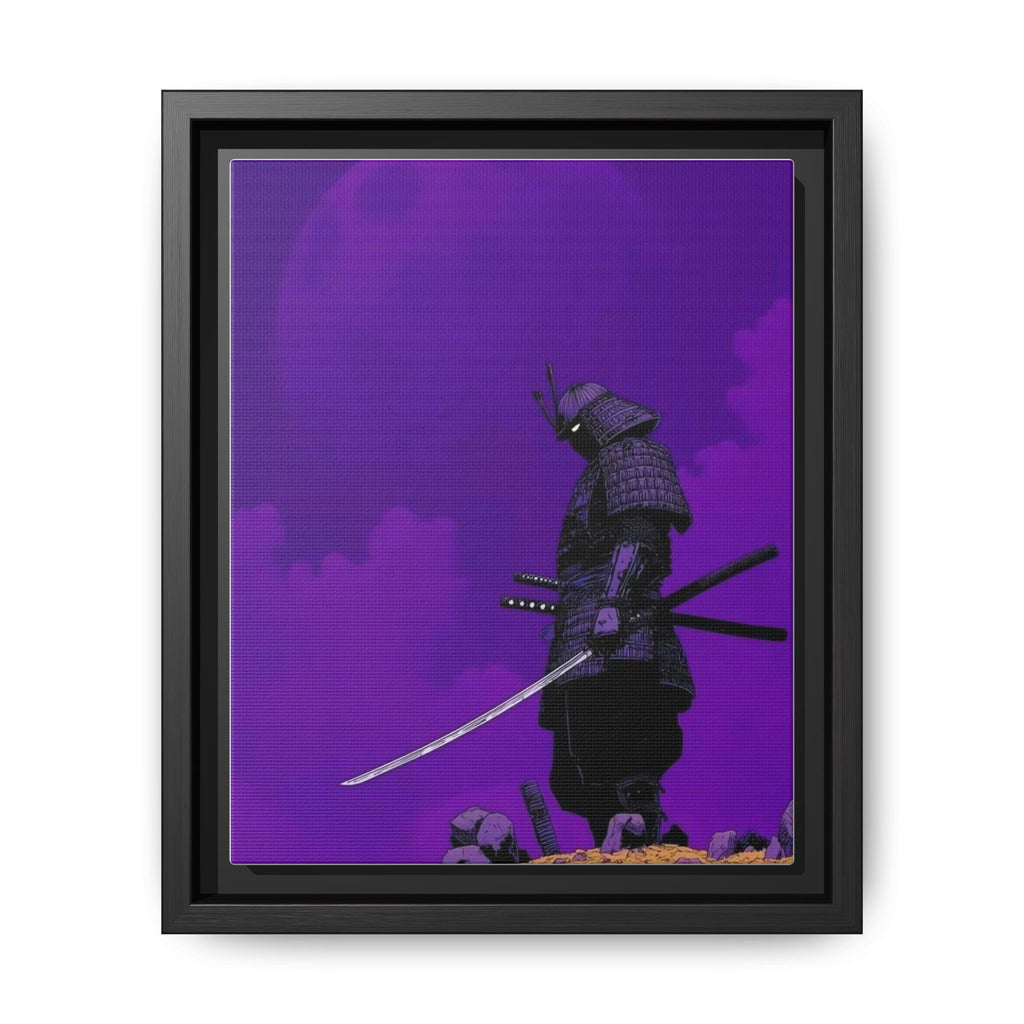 Mystic Samurai Under the Moon