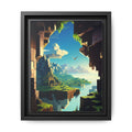 Pixelated Adventure: Enchanting Landscape
