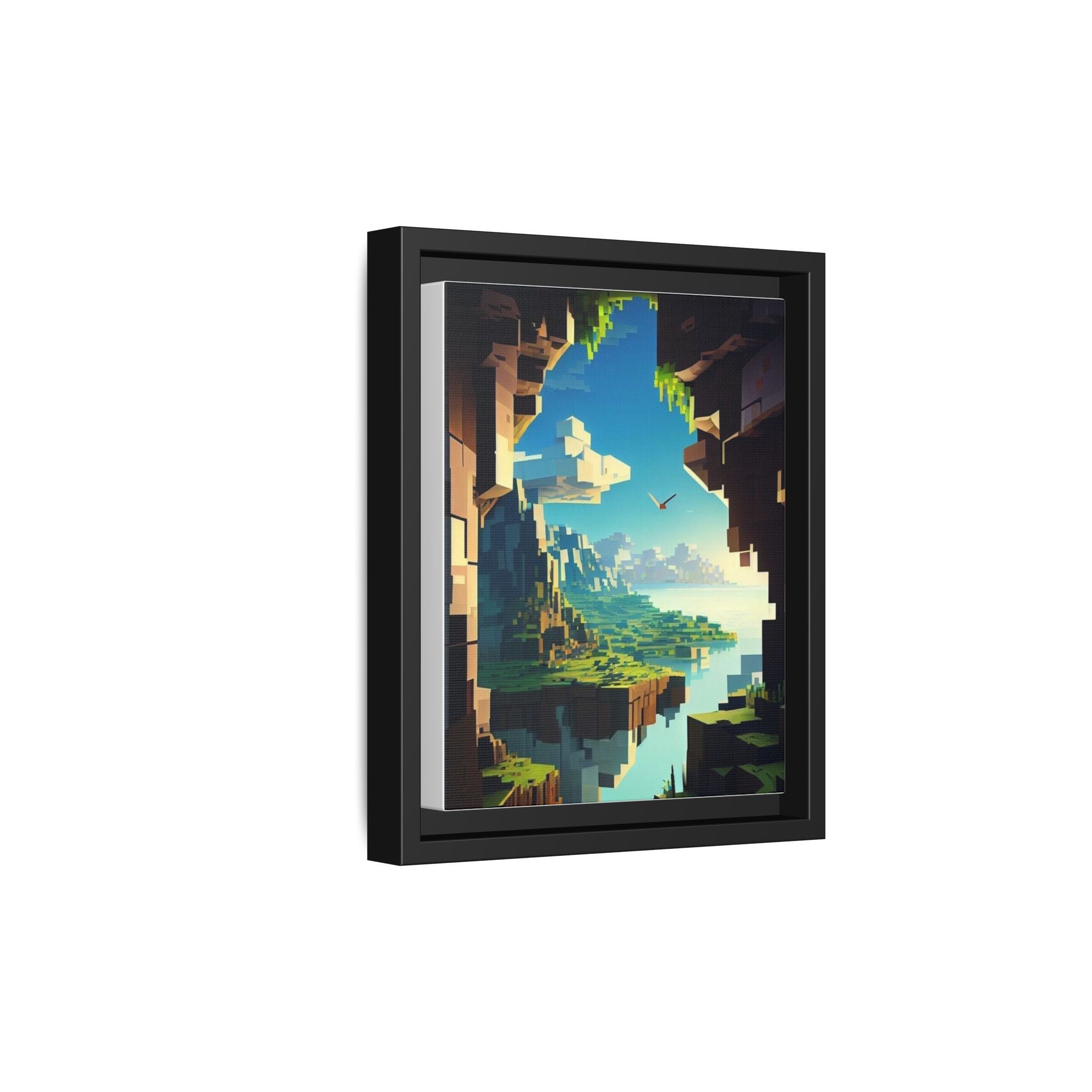Pixelated Adventure: Enchanting Landscape