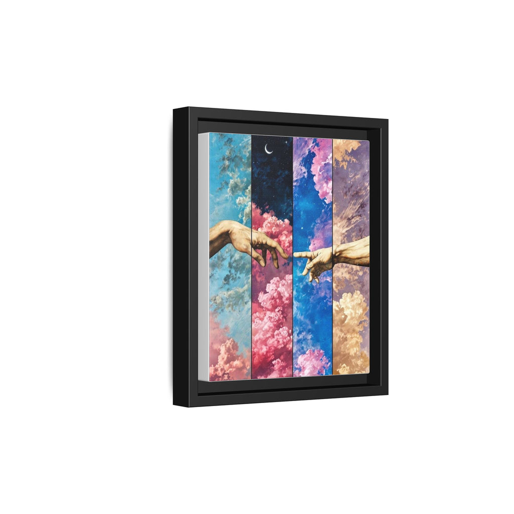 Pop Art Triptych Portrait: A Dazzling Artistic Journey