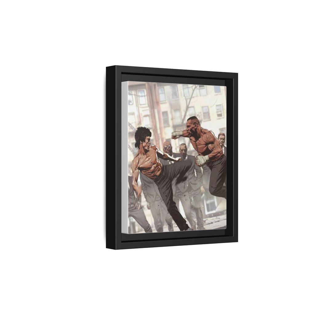 Portrait Art Print: Epic Three-Faced Duel