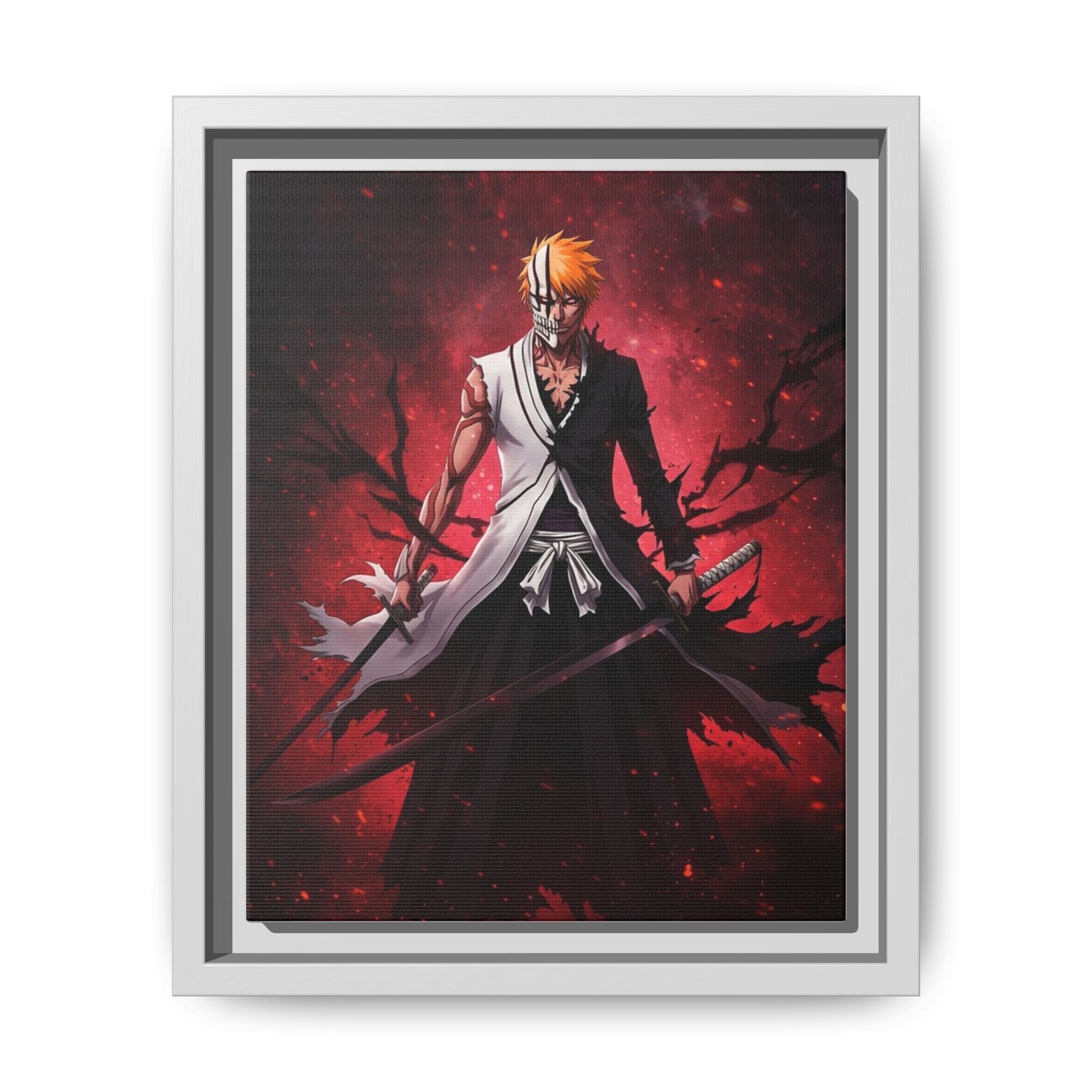 Portrait Art Print: Triple-Face Pop Manga