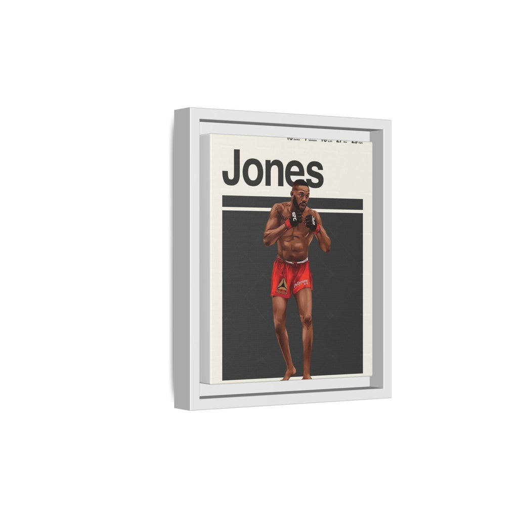 Jon Jones Pop Art Portrait Matte Canvas