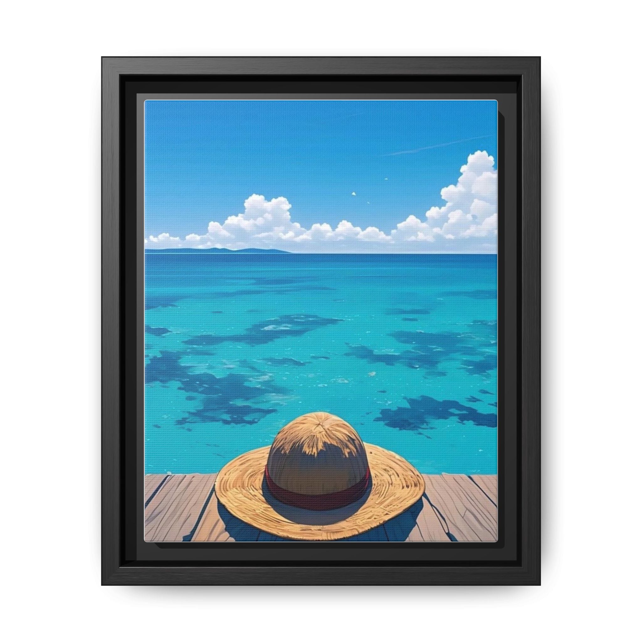 Straw Hat by the Water