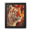 Tiger Portrait in Vibrant Colors