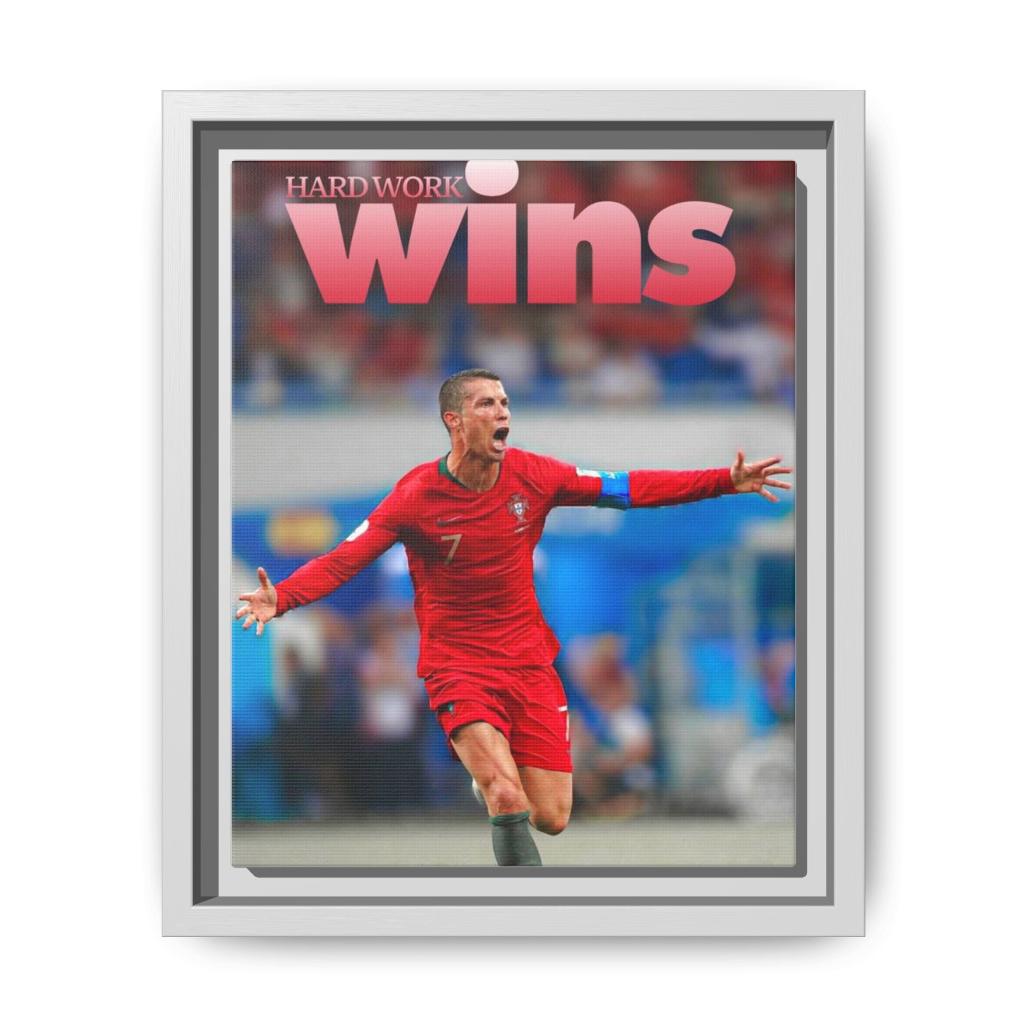 Dynamic Football Portrait - Triple-Face Pop