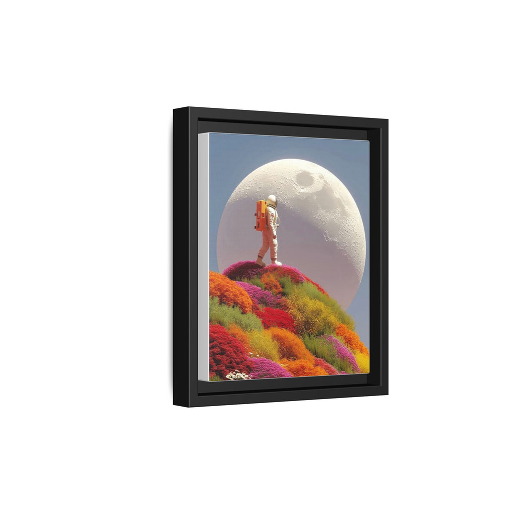 Lunar Exploration: Astronaut in the Land of Flowers