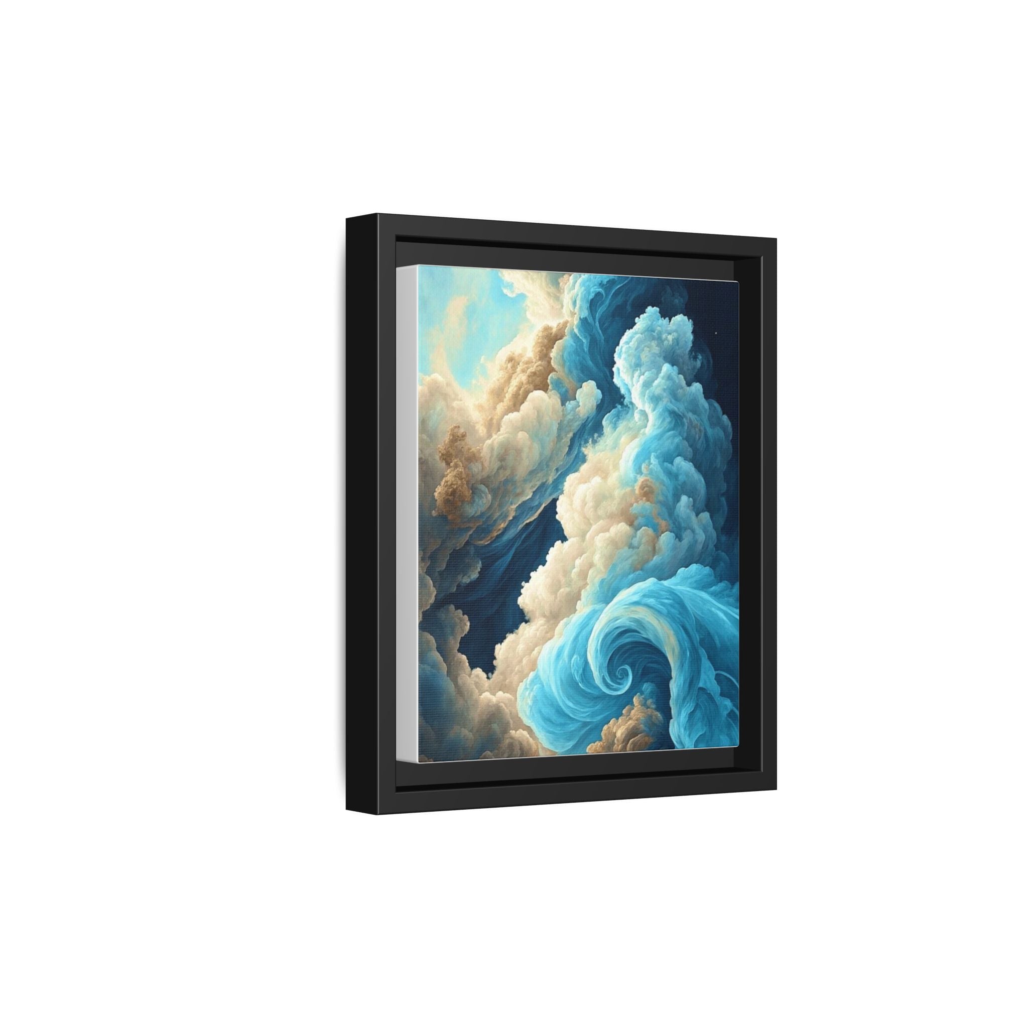 Celestial Elegance: Matte Canvas Print